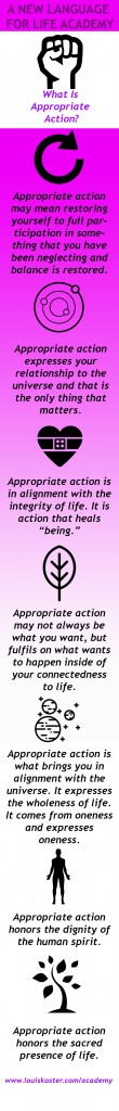 Allowing for a Presence that Leads to Appropriate Action