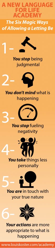 The Six Magic Ways of Allowing and Letting Be